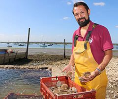 Tom Haward, oysterman